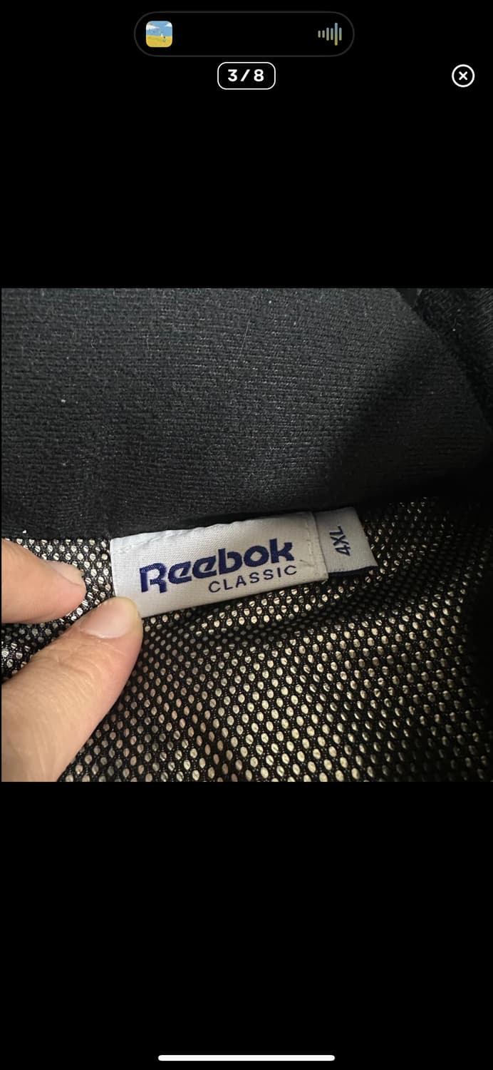  (바배) 리복 빅로고 그레이 롱 패딩 상품이미지3