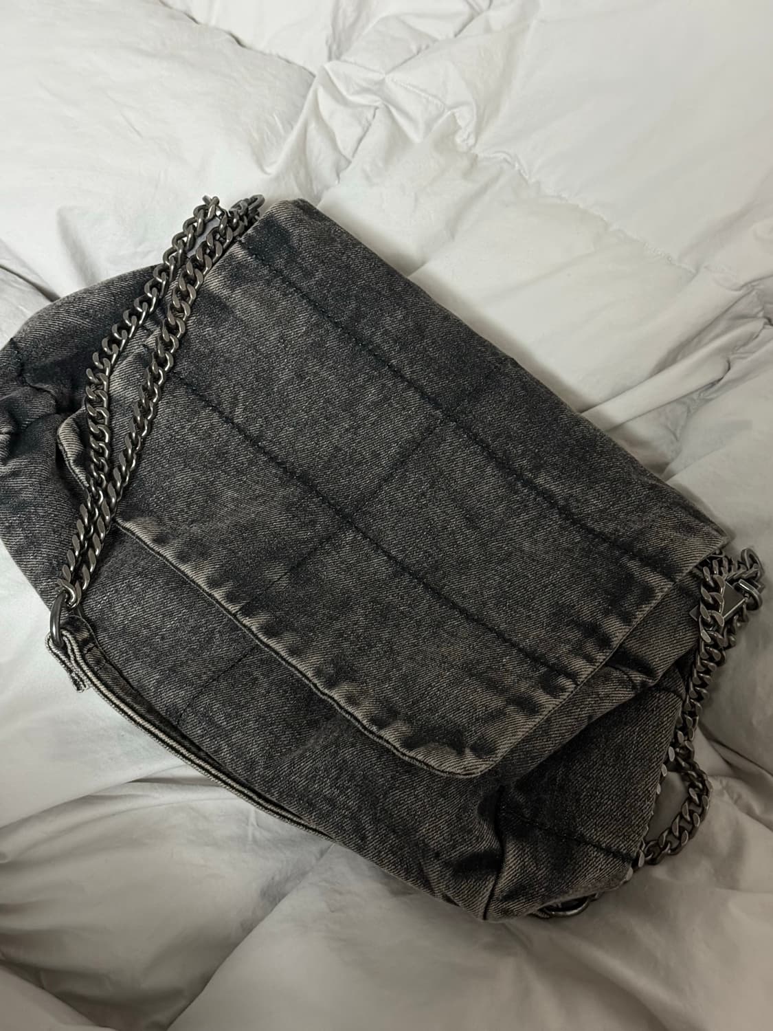 자라 락플립 데님 백 유나 가방  상품이미지2