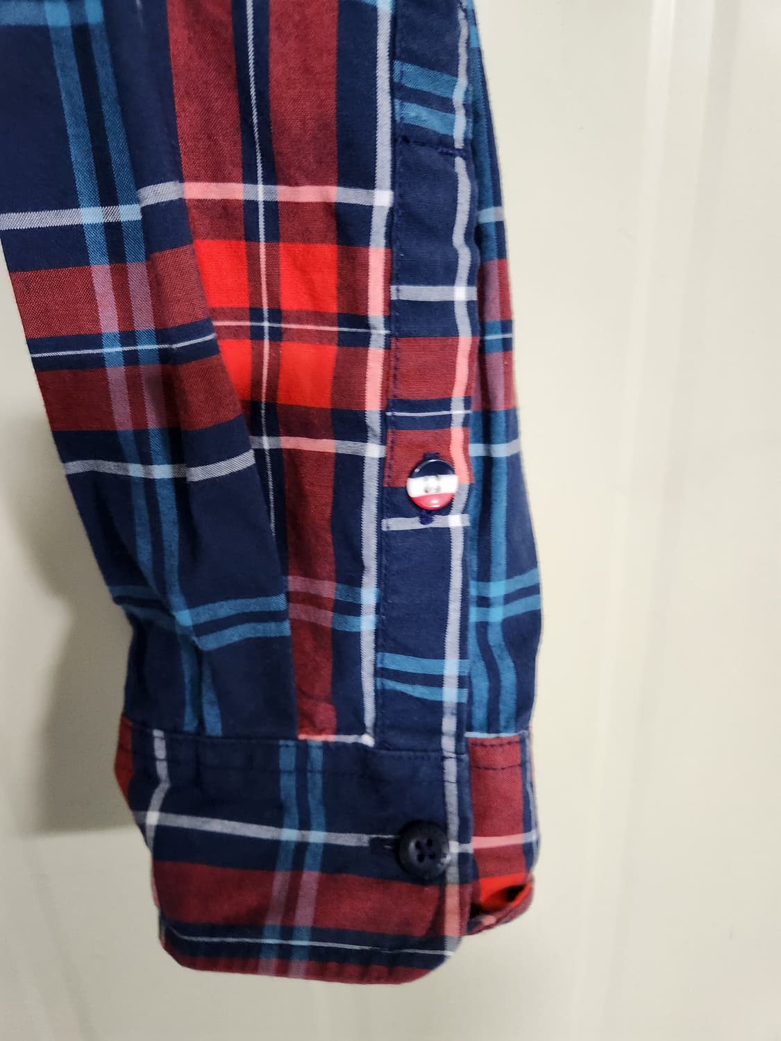 타미진 체크 남방 S 상품이미지4