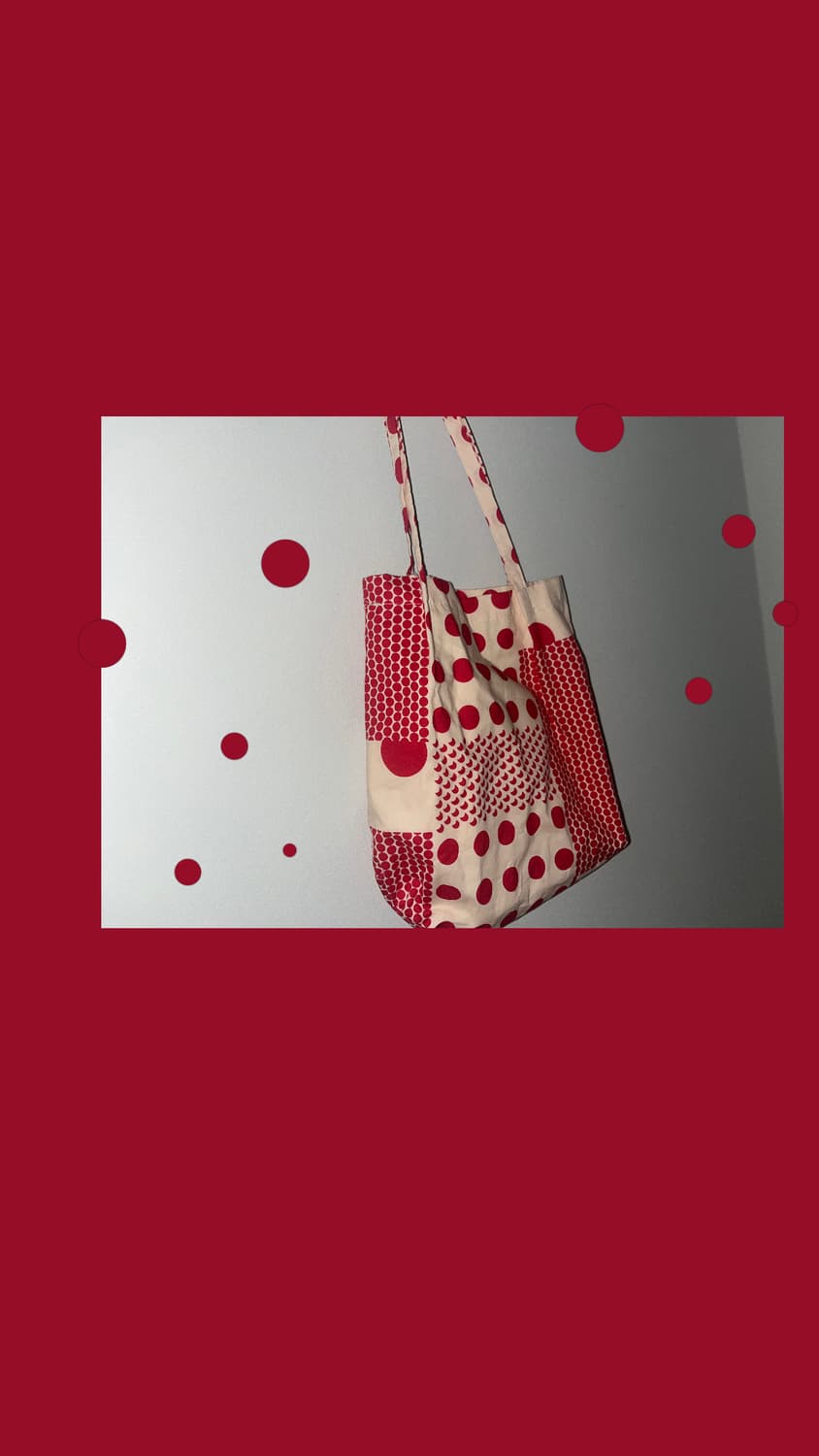 Red dot point bag 상품이미지1