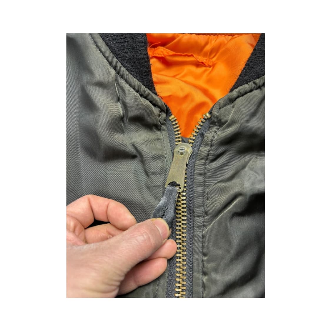 L) 알파인더 스트릿 80s USA MA-1 리버시블 플라이트 봄버 자켓 상품이미지9