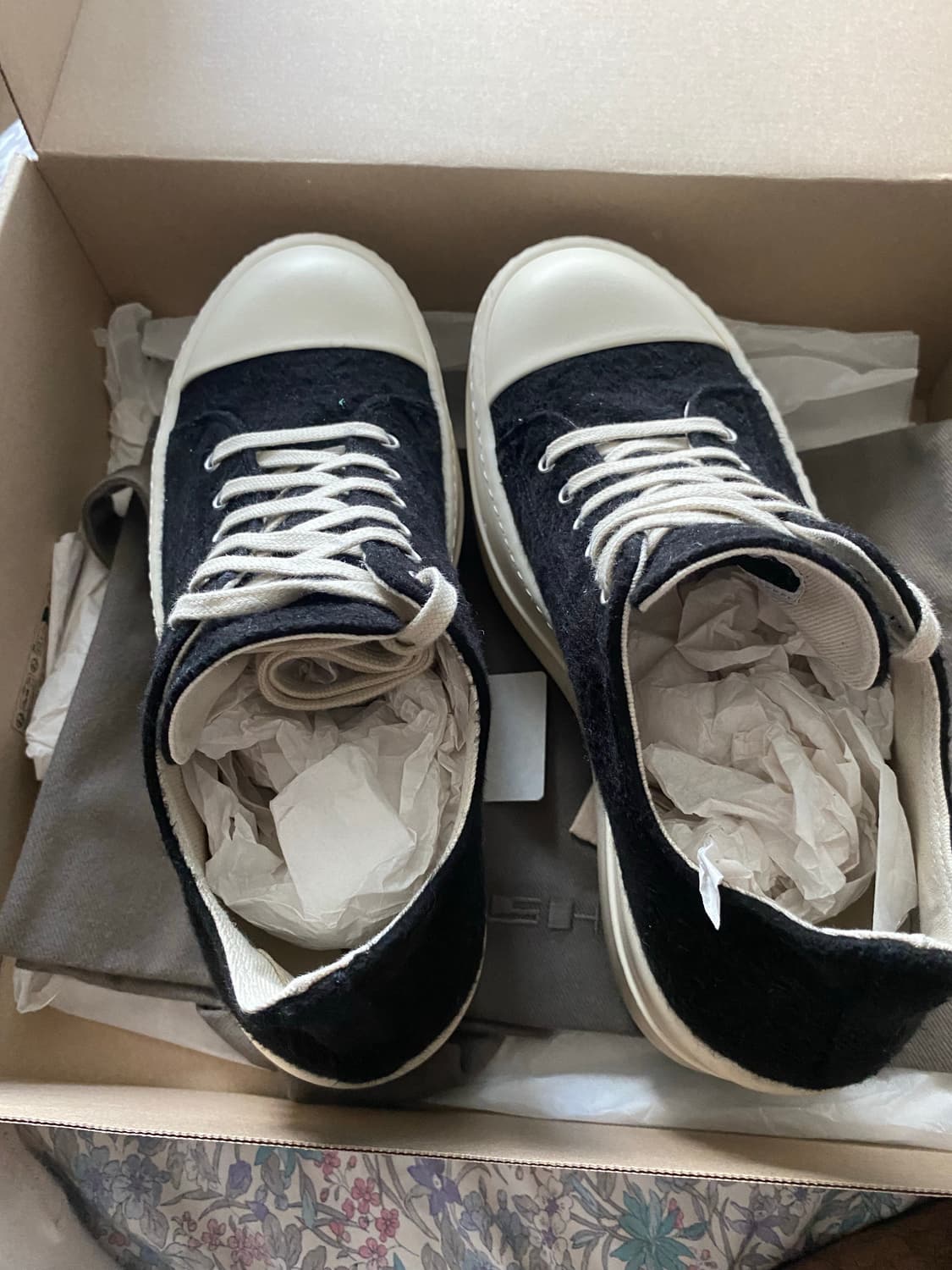 릭오웬스 컨버스 릭컨버스 더블범퍼 급처 신세계백화점 제품 상품이미지3