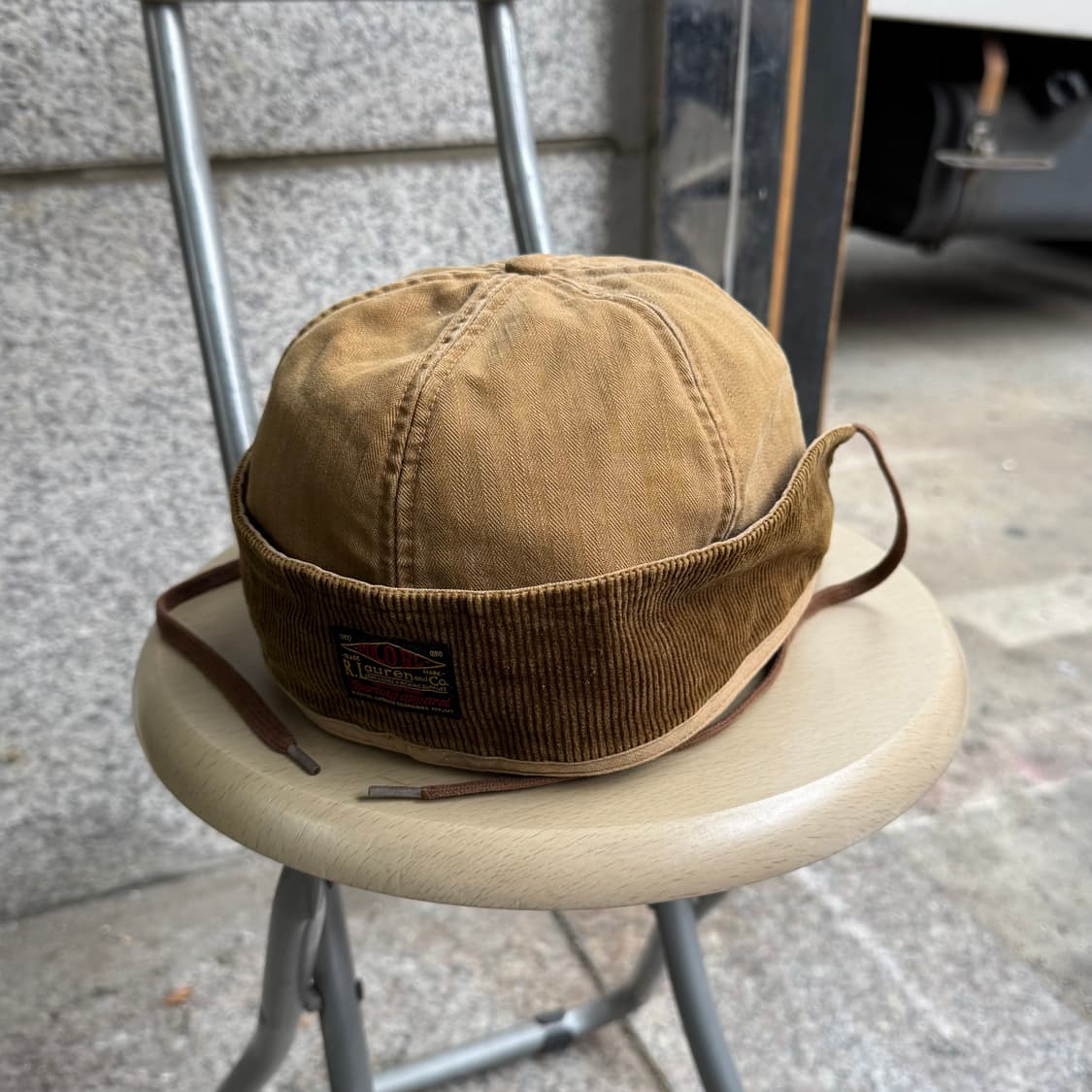 폴로 레일로드 해링본 코튼 캡 상품이미지5