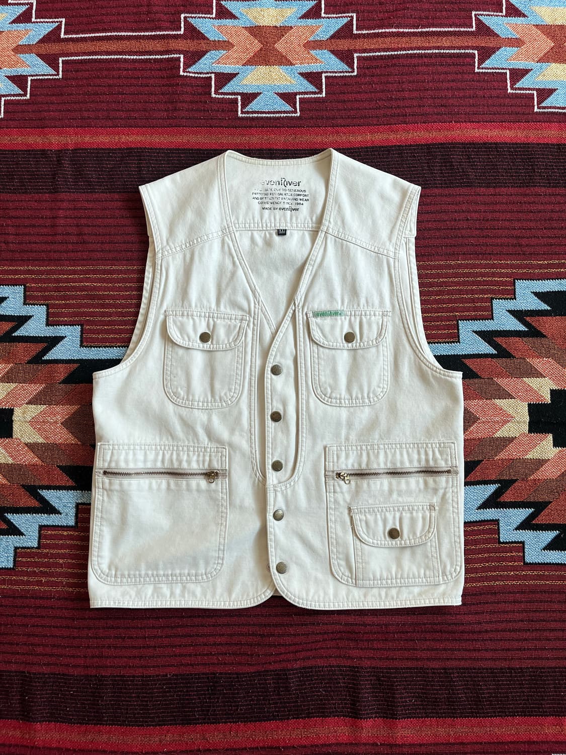 이븐리버 워크자켓 베스트 Even River 상품이미지1