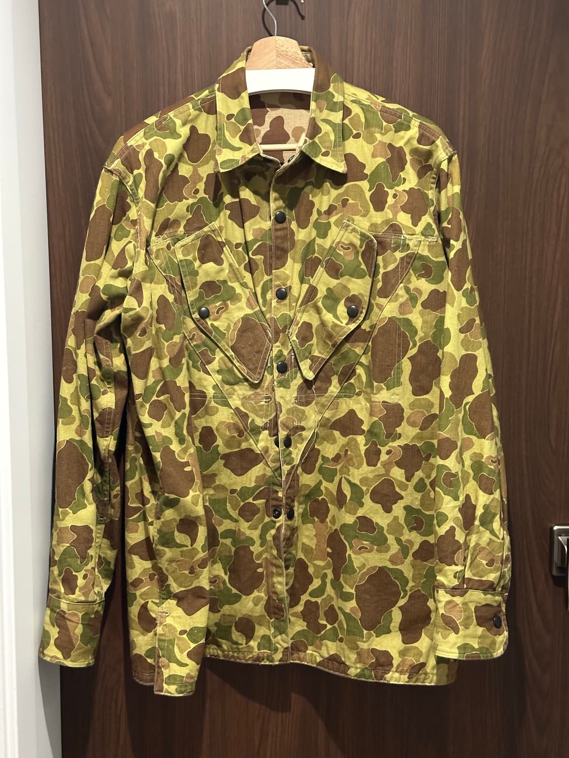 웨어하우스 USMC 덕카모 컴뱃 자켓 사이즈 42 상품이미지1