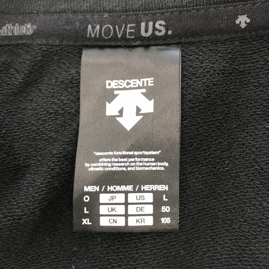 데상트 친환경코튼 아노락 맨투맨 [XL] 상품이미지5