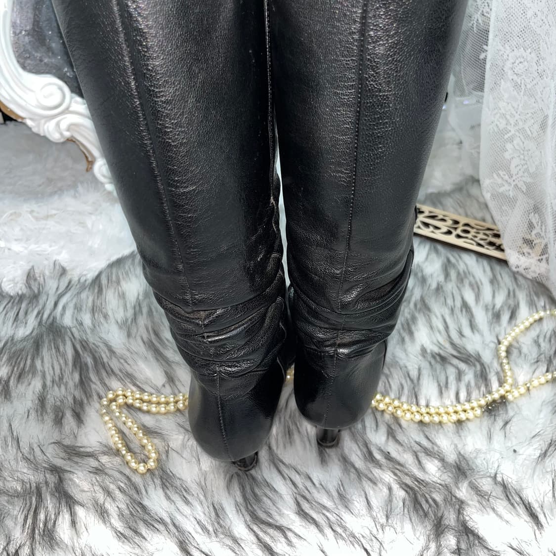 반타지 레더 부츠힐 상품이미지5