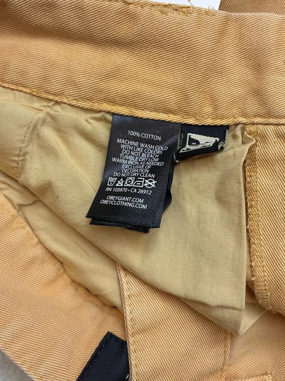 오베이 OBEY 스트릿 스트레이트 워크 팬츠 PN5969 상품이미지9