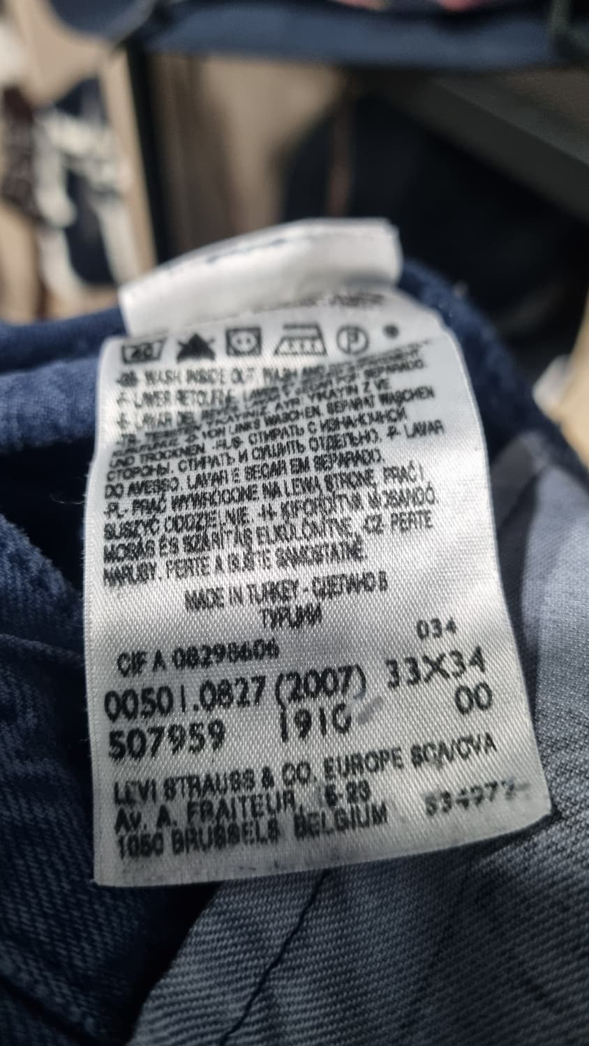 00s 리바이스 501 뉴욕구입  허리33 기장97 상태좋아요~ 상품이미지6