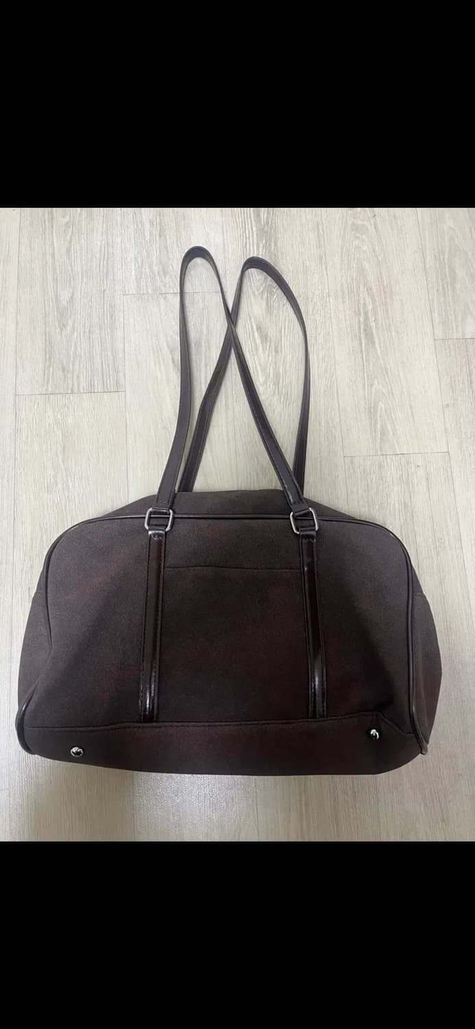 엔도르시 스웨이드 보스턴 스퀘어 숄더백 상품이미지1