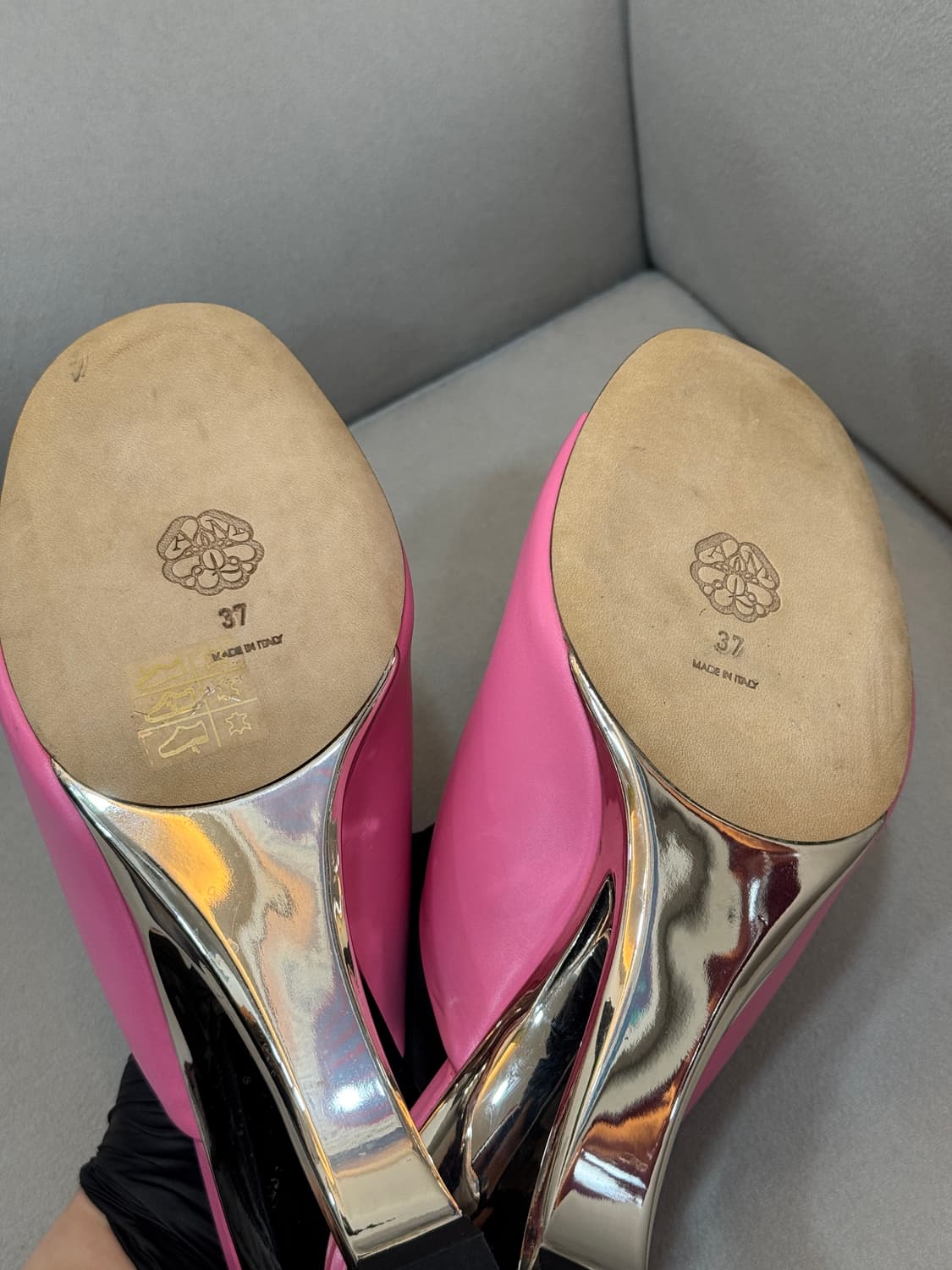 알렉산더맥퀸 뮬 구두 힐 37사이즈  상품이미지3