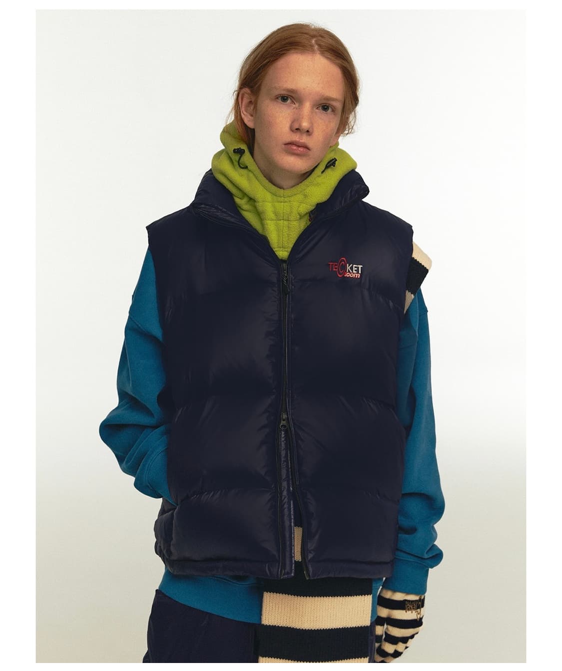 테켓 패딩조끼 상품이미지3
