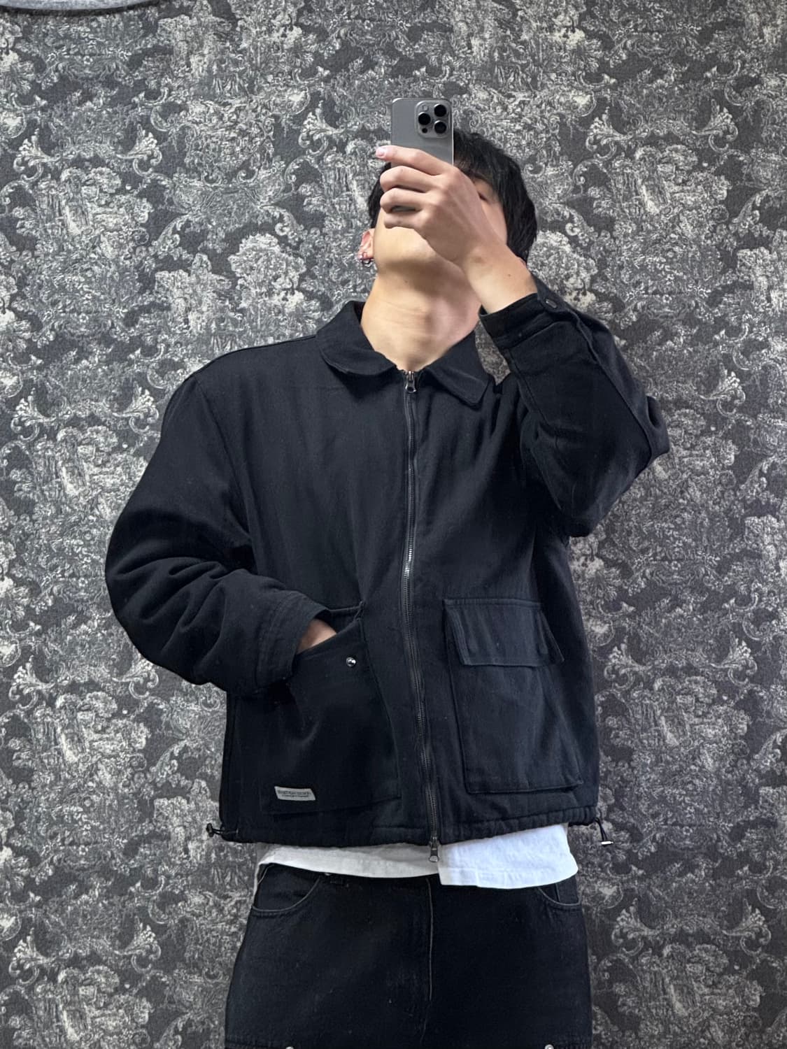 saintpain 세인트페인 누빔 코튼 블루종 상품이미지1