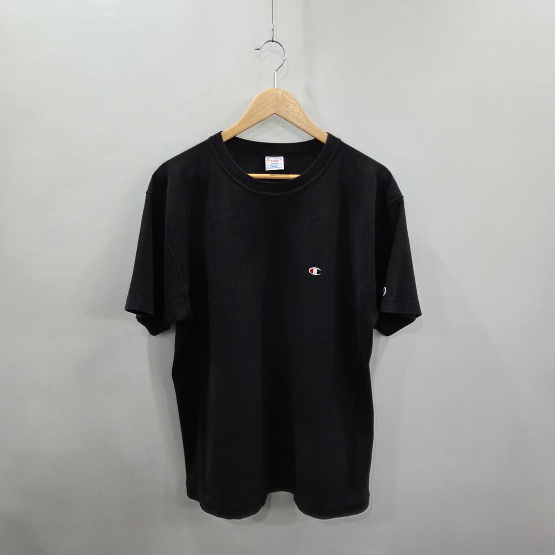 챔피온 리버스위브 티셔츠 블랙 L  상품이미지1
