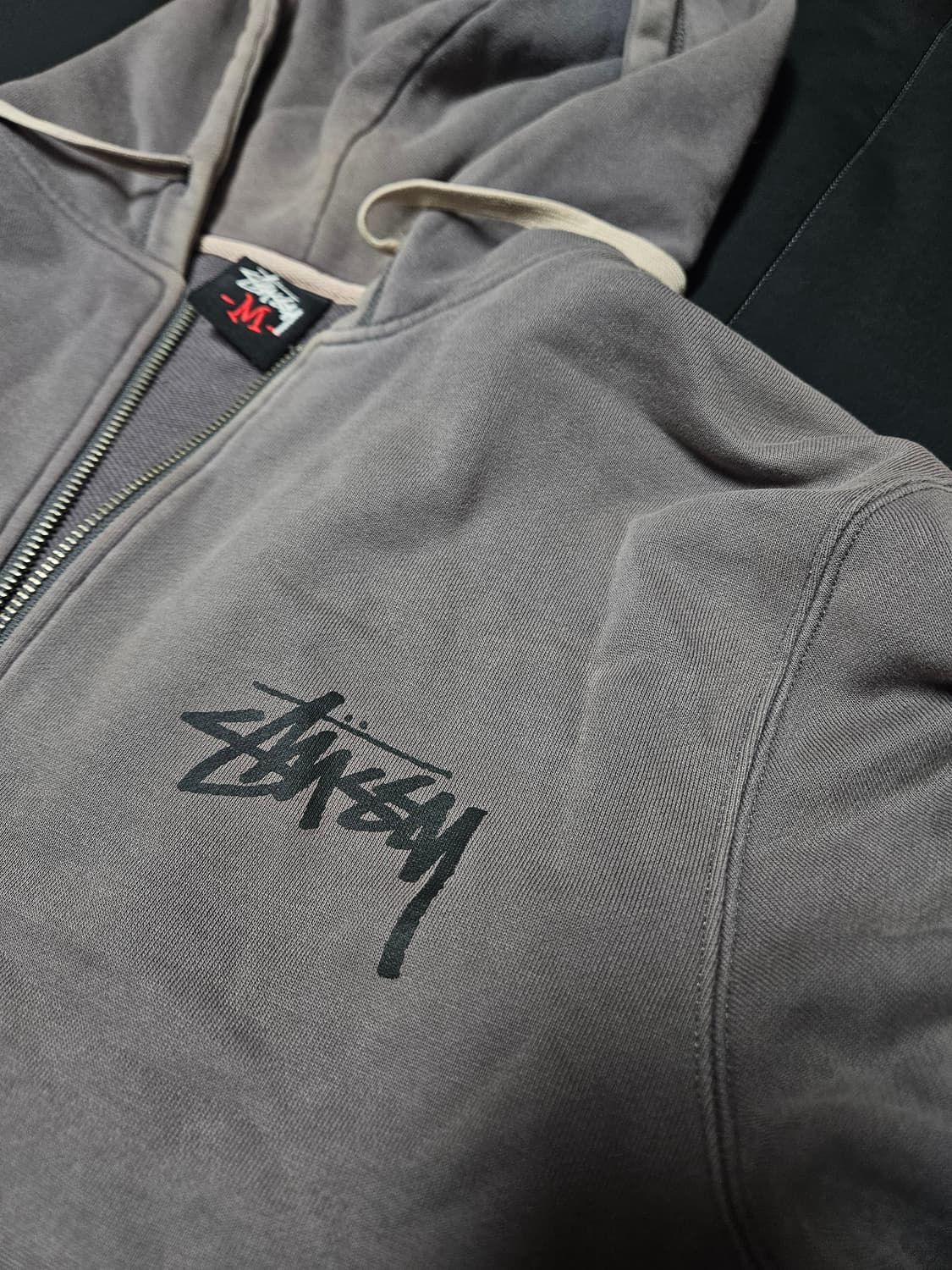 스투시 스컬 후드집업 해골 펑크 집업 후디 빈티지 상품이미지5