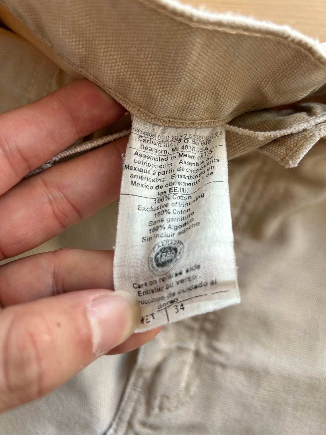 00‘s Carhartt shorts 33in 상품이미지3
