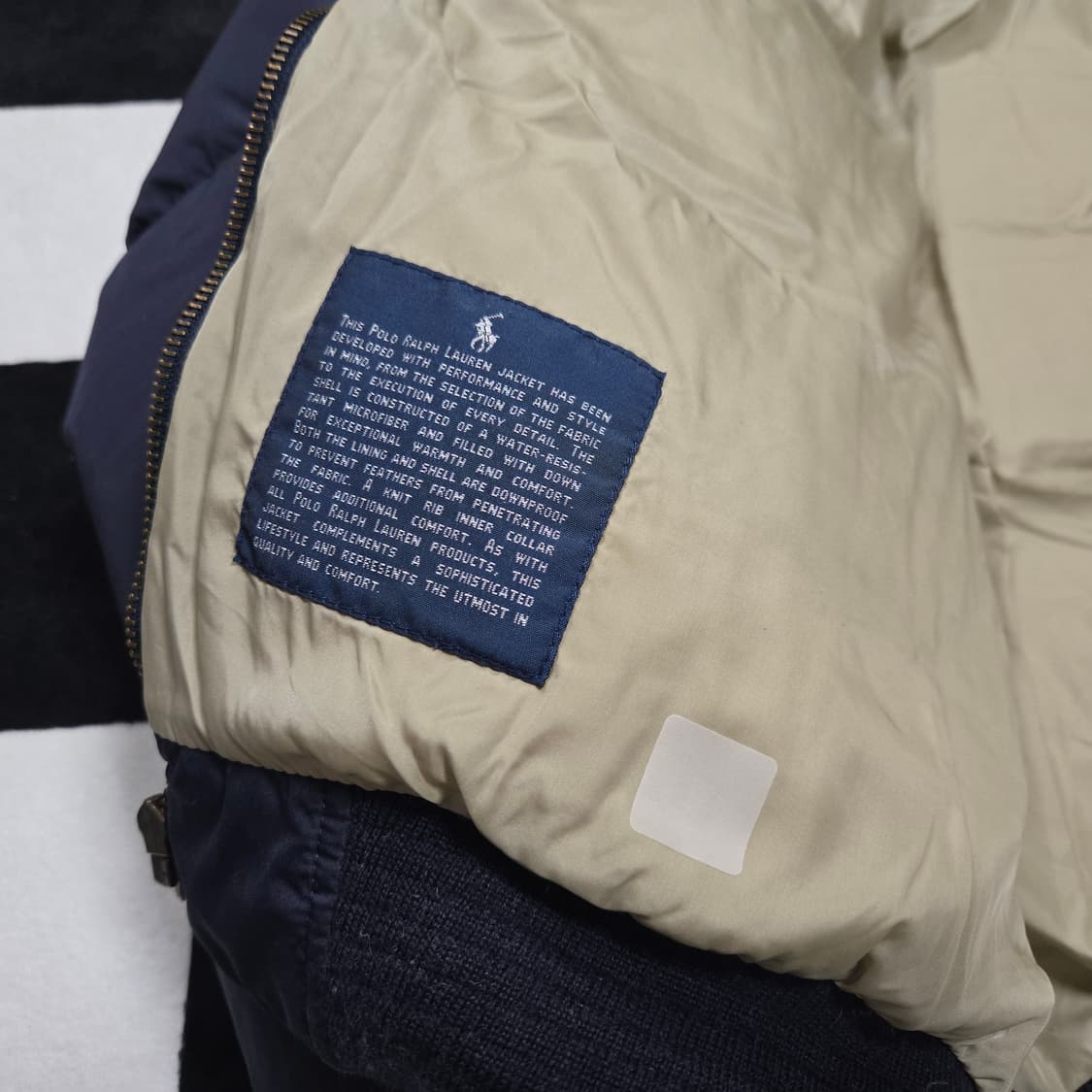 L 폴로랄프로렌 90s OG 푸퍼 패딩 네이비 made in usa  상품이미지7