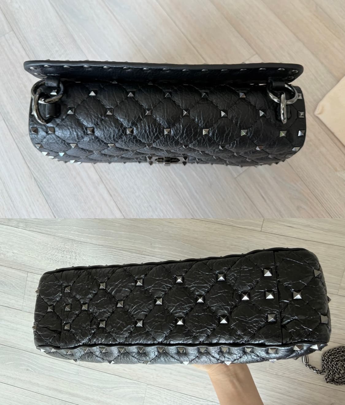 발렌티노 락스파이크백 미디움 상품이미지5