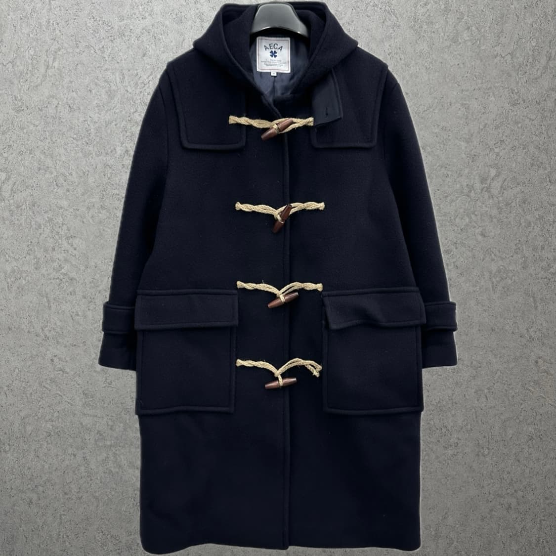 95 에이카화이트 남자 떡볶이 더플 코트 상품이미지1