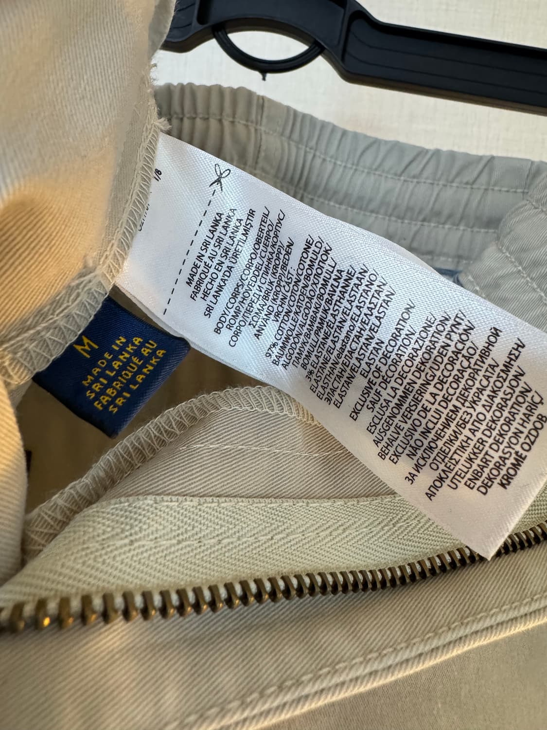 [M]폴로 랄프로렌 포니로고 베이지 반바지 상품이미지4