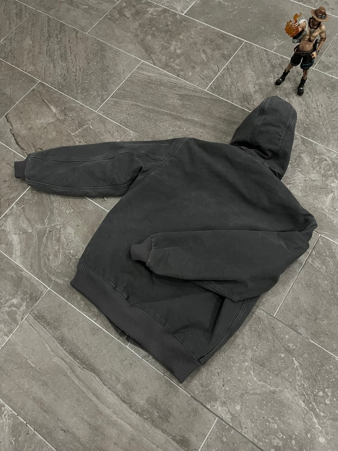 (S) 칼하트 후드 덕 액티브 자켓 J130 GVL 그래블 상품이미지9