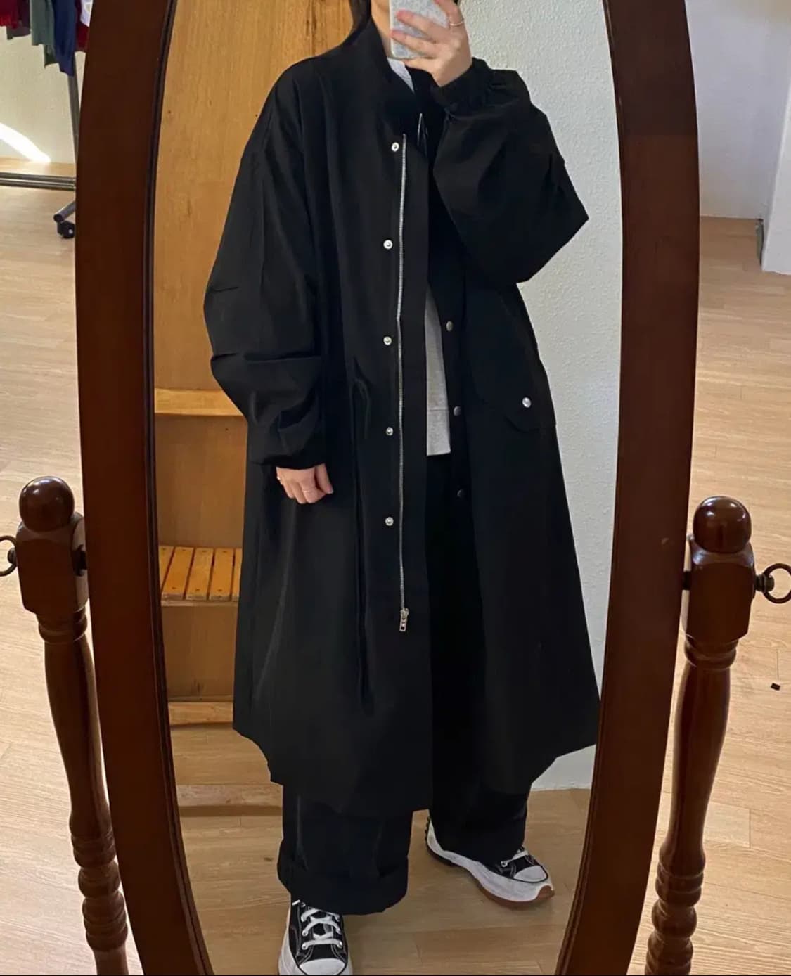 롱 야상 점퍼  상품이미지2