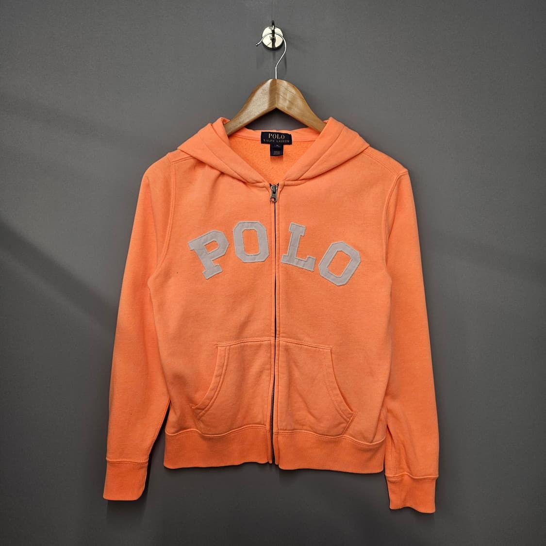 폴로랄프로렌 후드집업 오렌지 상품이미지1