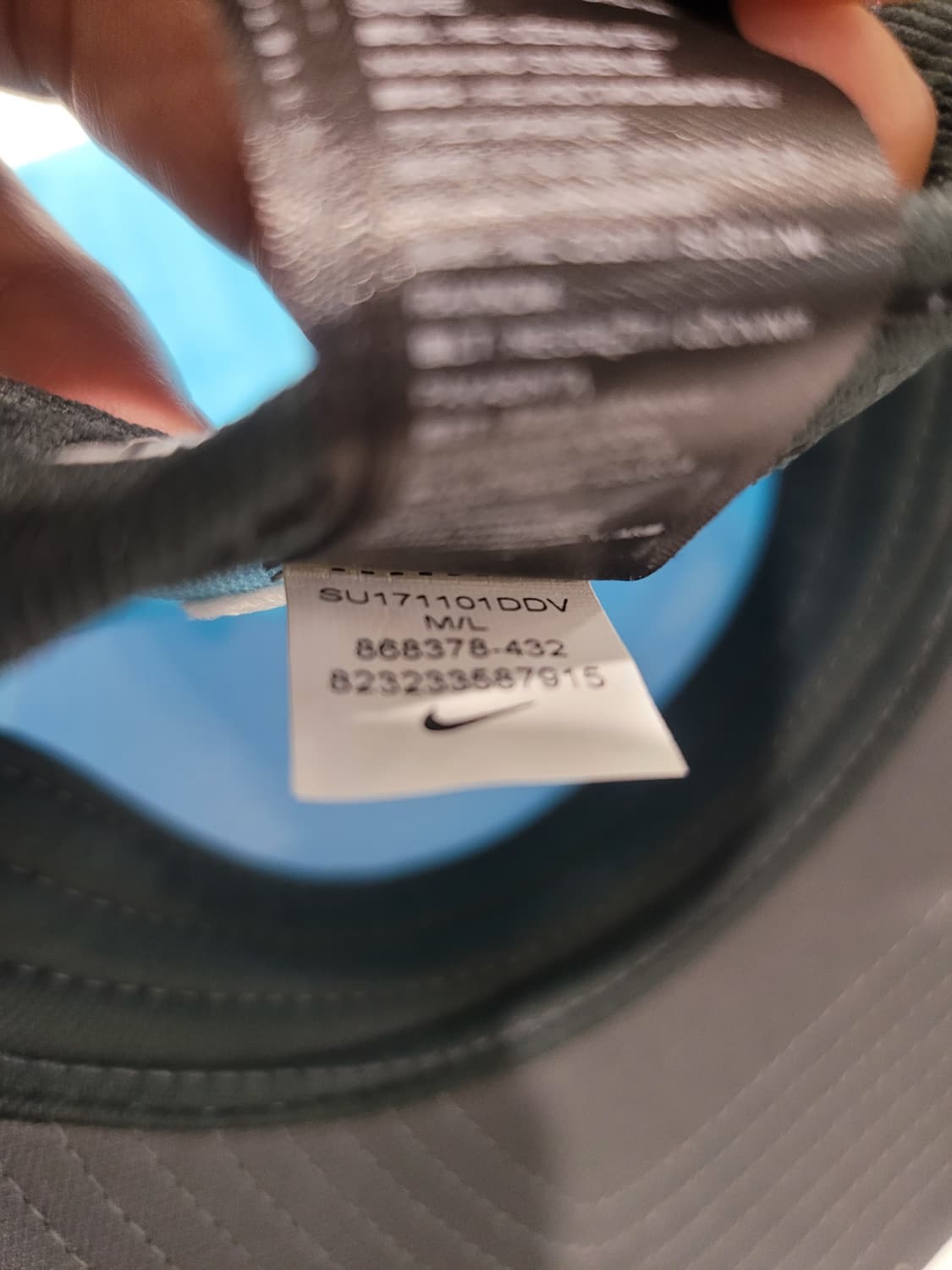 필드의 청량함, 나이키 드라이 핏 레거시91 '아쿠아 블루' 🧢 상품이미지6