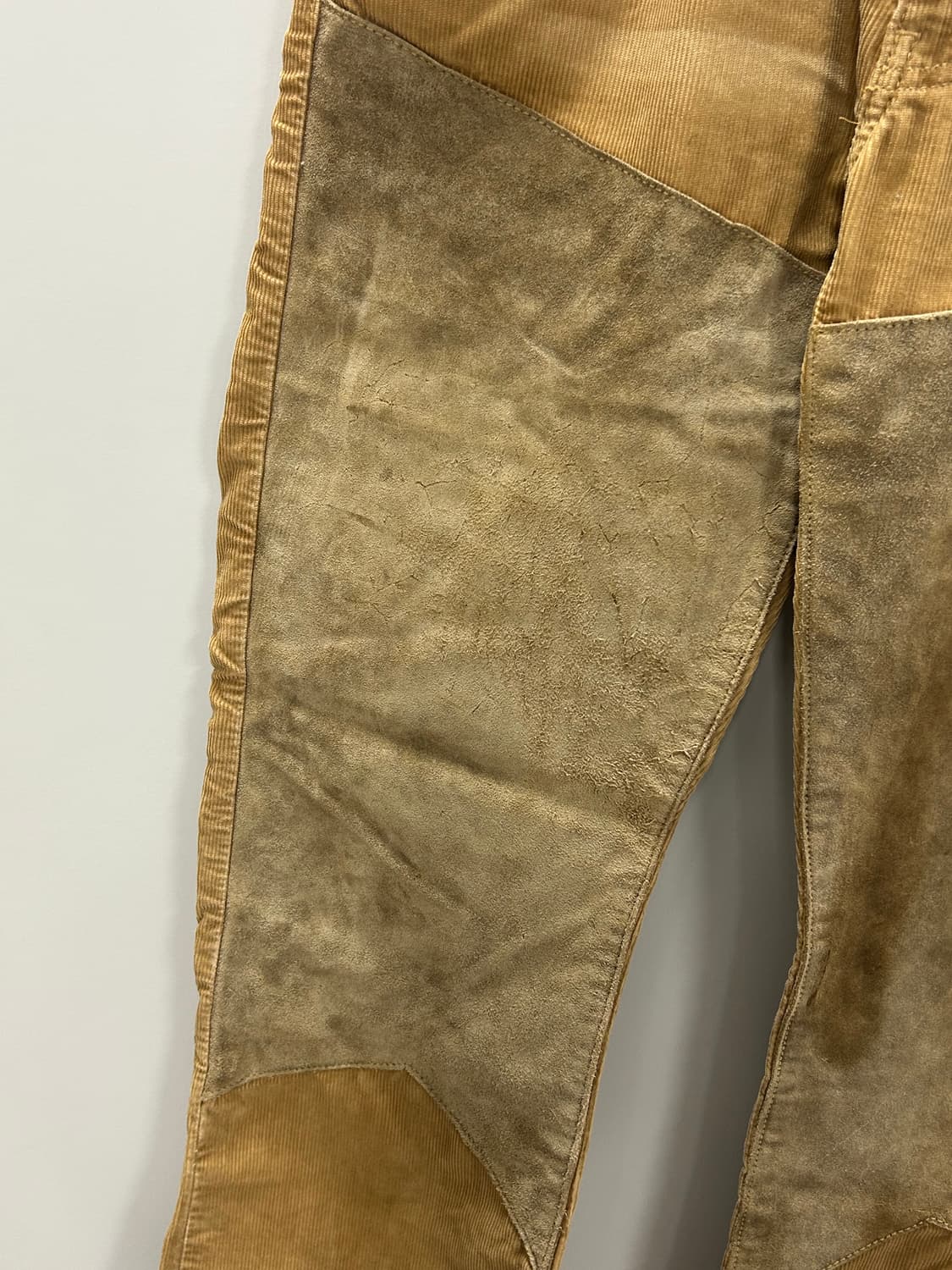 폴로 랄프로렌 스웨이드 패치 부츠컷 [made in usa] 상품이미지8