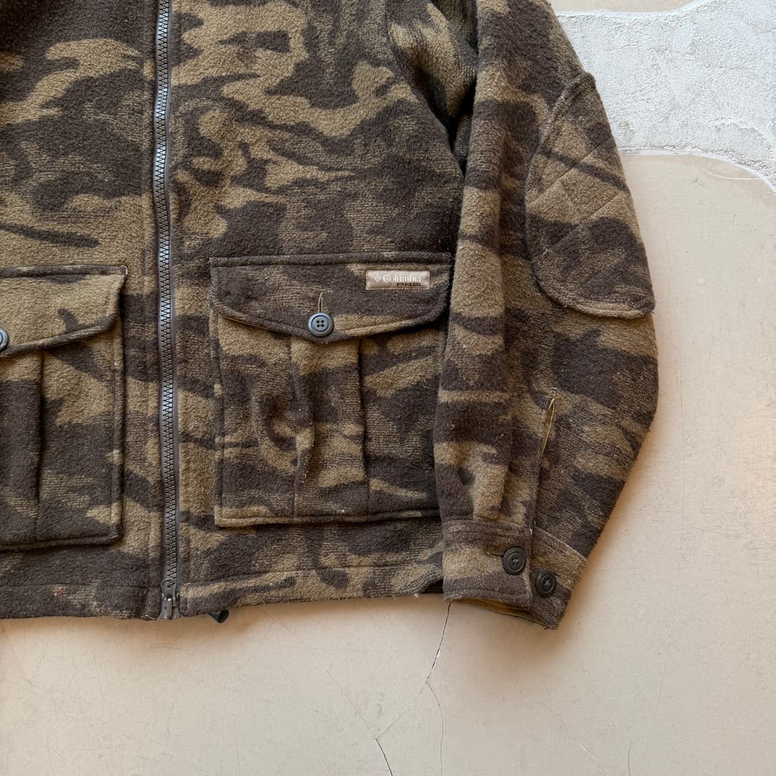 컬럼비아 카모플라주 울 자켓 상품이미지3