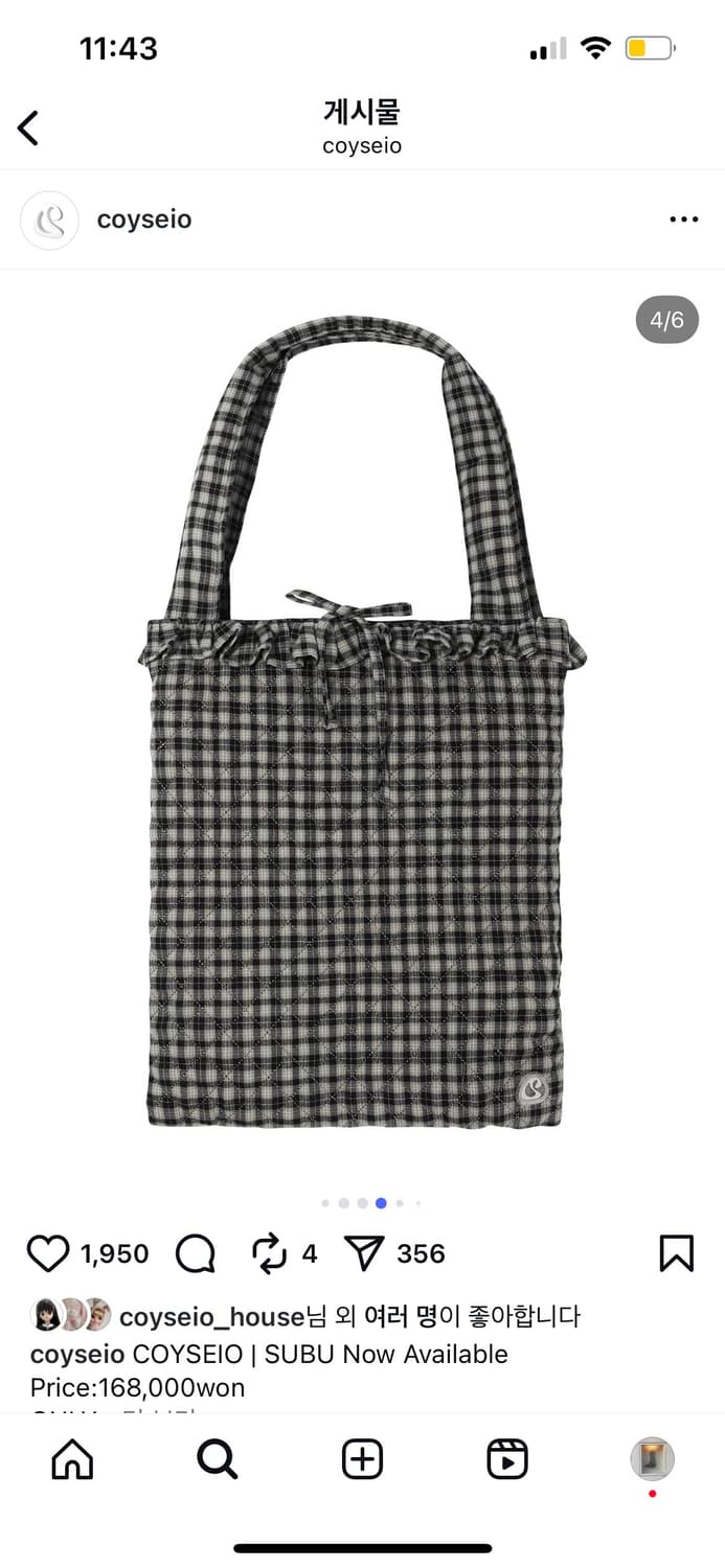 코이세이오 스부 체크 패딩 슈즈 풀구성 (슈케이스 포함) 상품이미지2