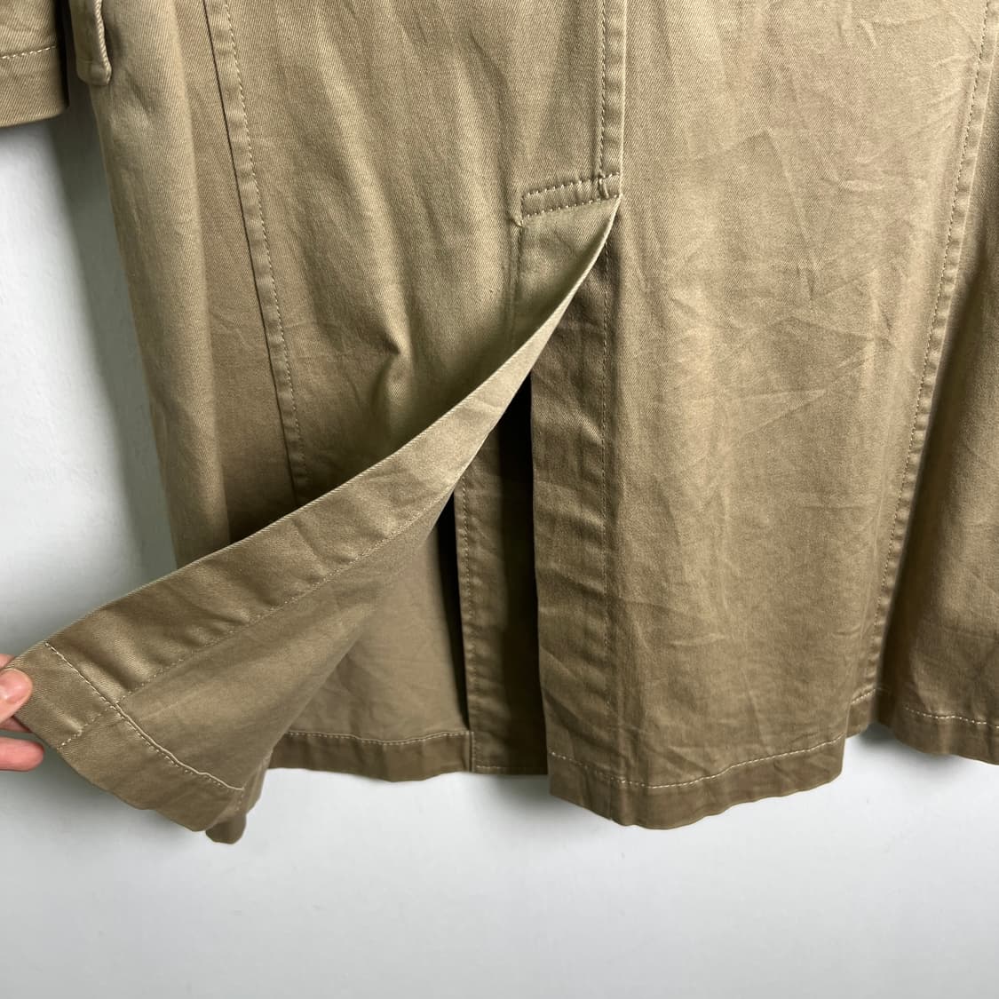 꼼데가르송 꼼꼼 워싱 코튼 트윌 워크 코트 XS 상품이미지7