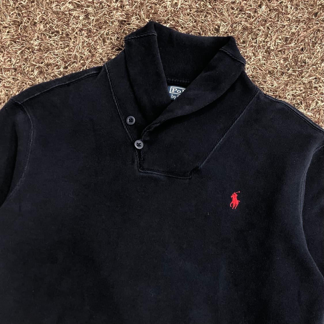 폴로 랄프로렌 숄카라 코튼 니트 상품이미지3