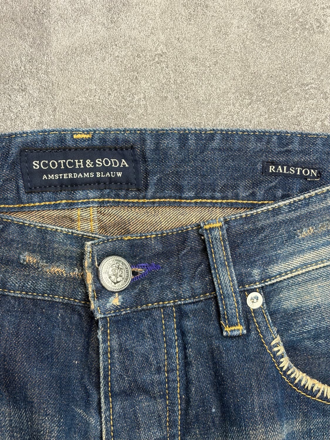Scotch & Soda Amsterdam Blauw Ralston 리페 상품이미지8