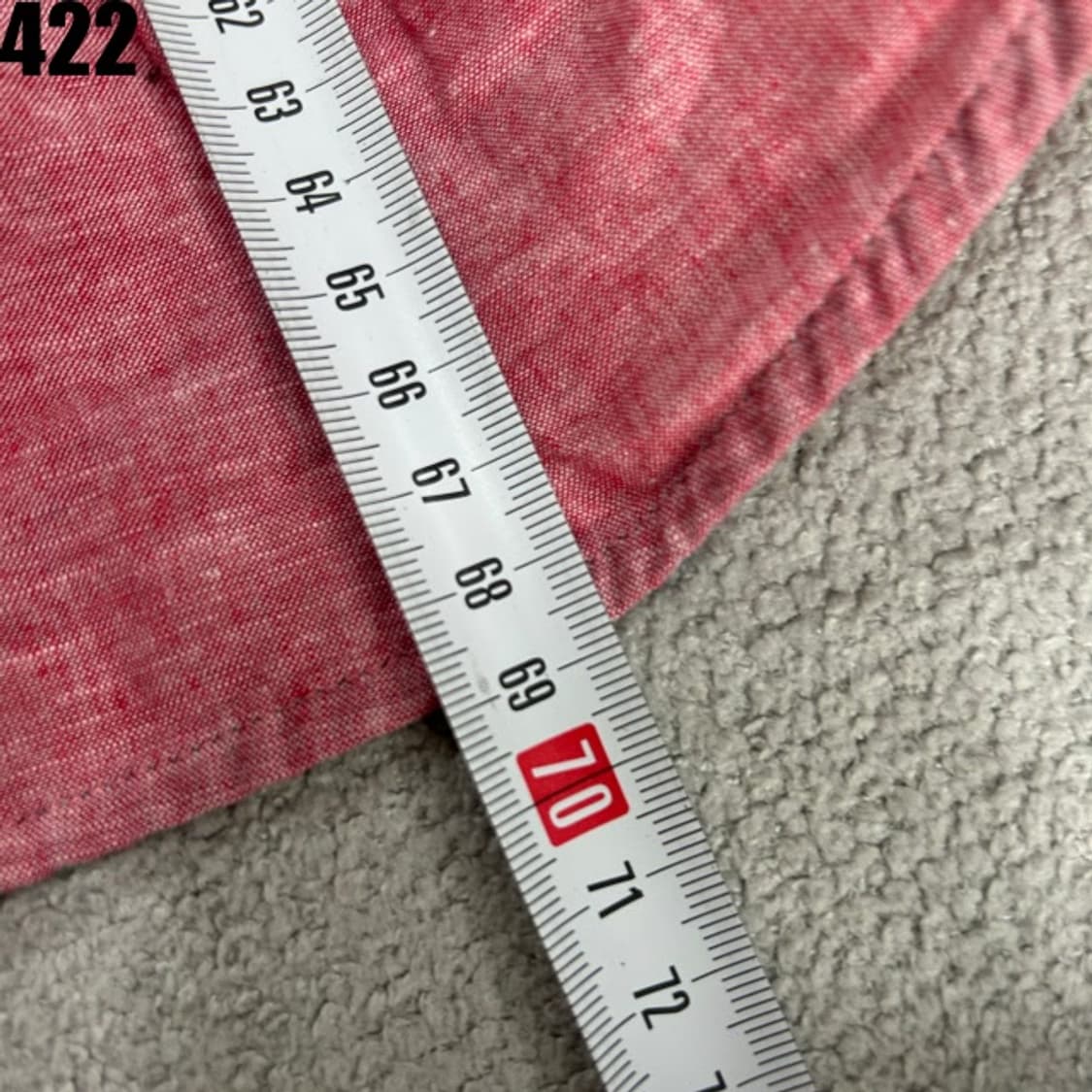 타미힐피거 핑크 셔츠 M 상품이미지5