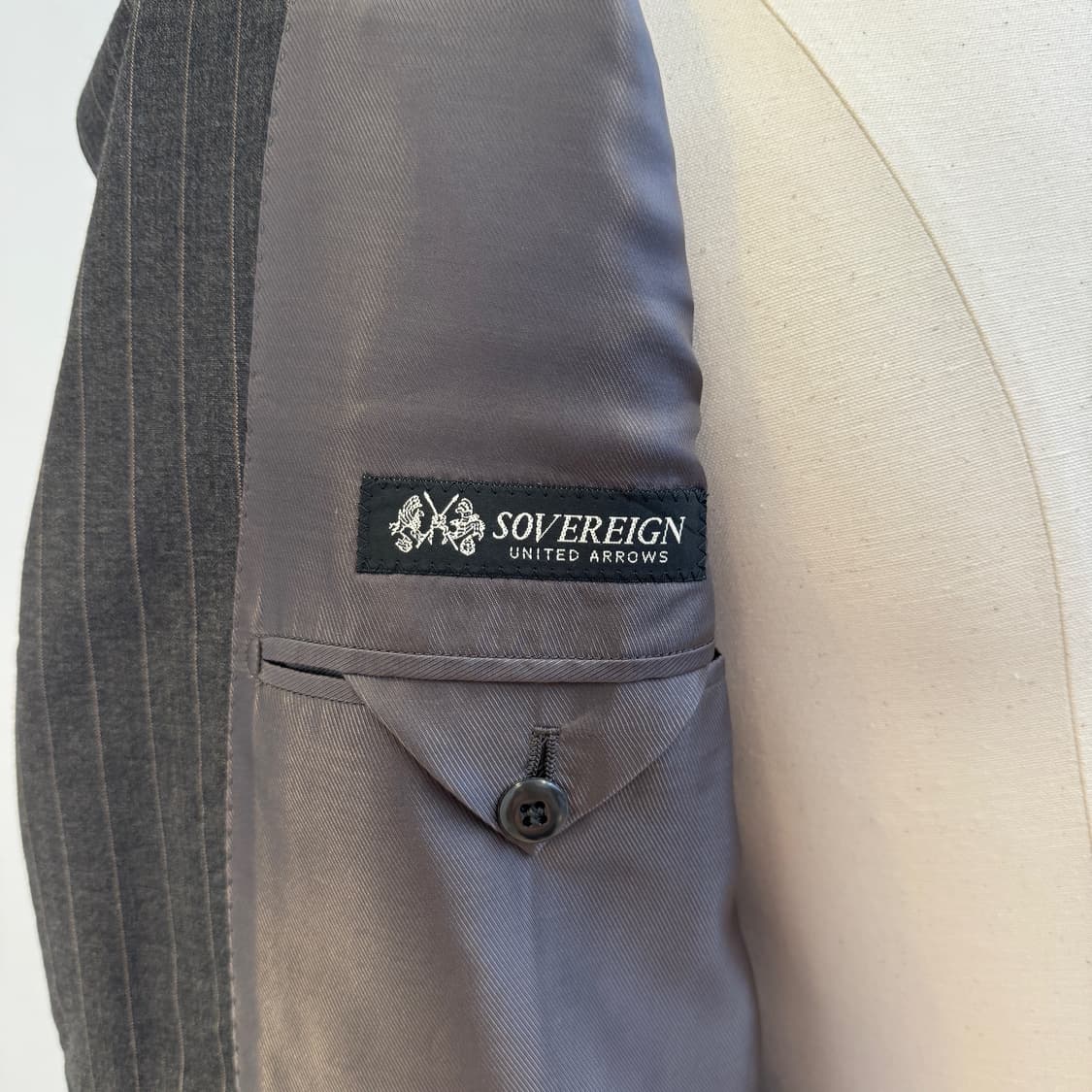 United Arrows Sovereign 핀스트라이프 셋업 상품이미지8