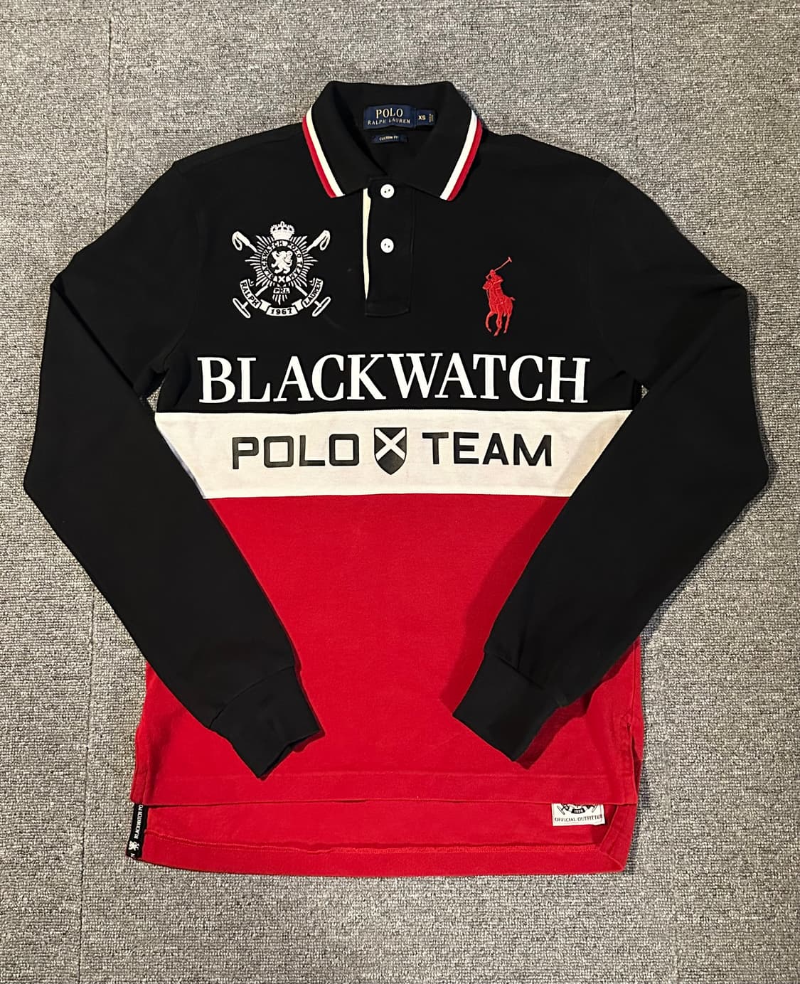 폴로 블랙워치 카라티  상품이미지1