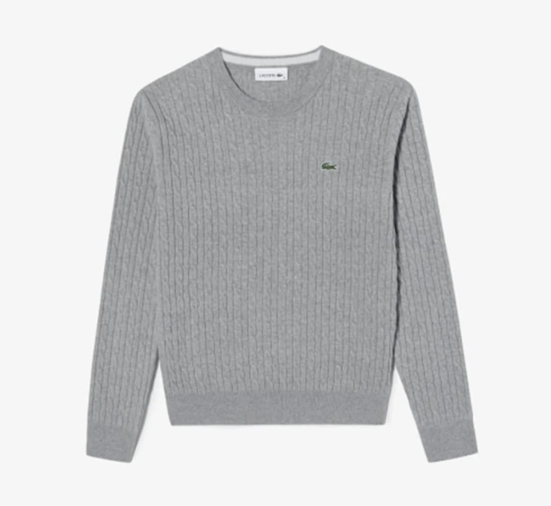 라코스테 울 꽈배기 니트 상품이미지2