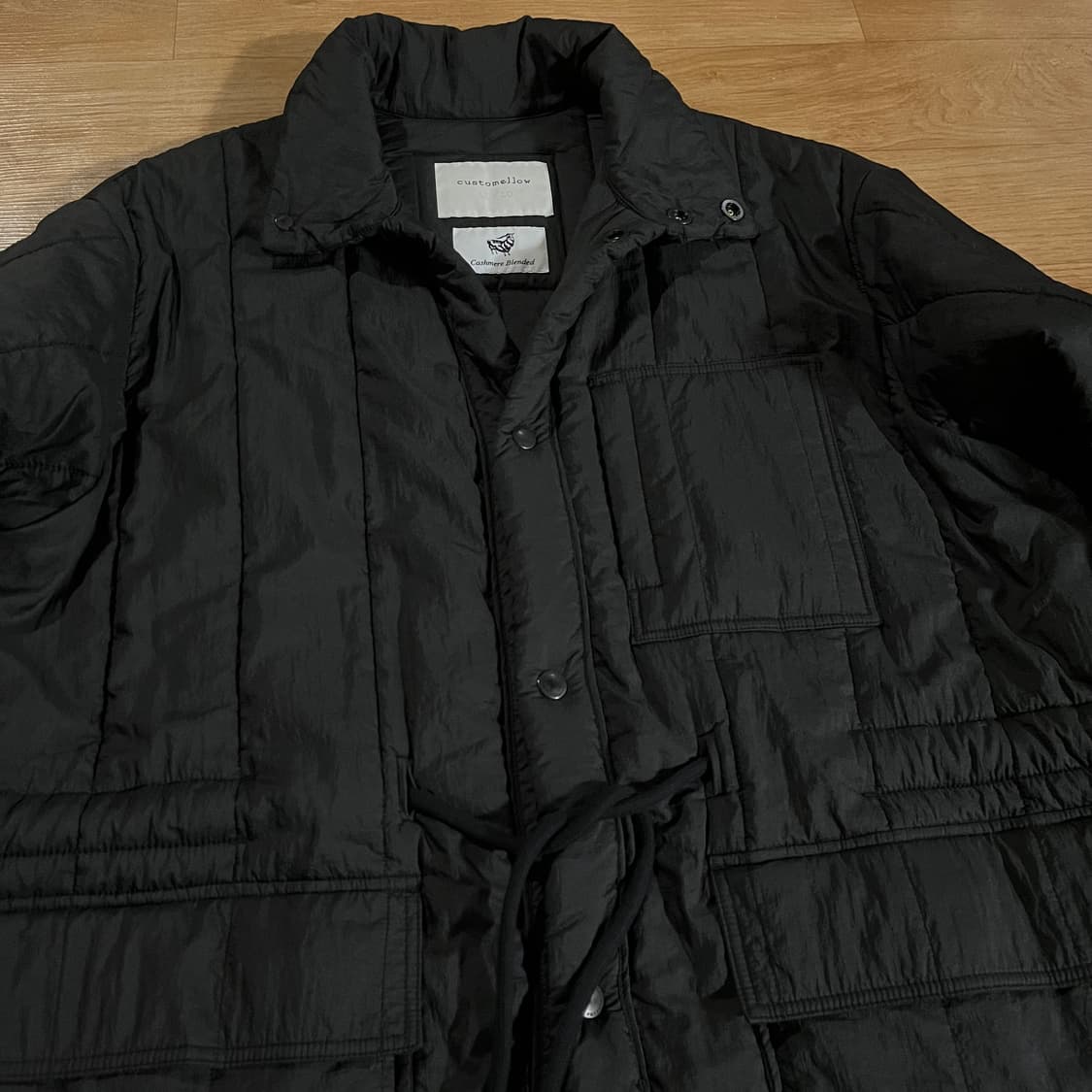 [110] 커스텀멜로우 캐시미어다운 롱 패딩코트 상품이미지5
