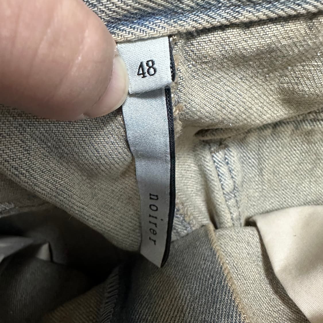 ✨ (바배) 노이어 카고 와이드 데님 팬츠  상품이미지3