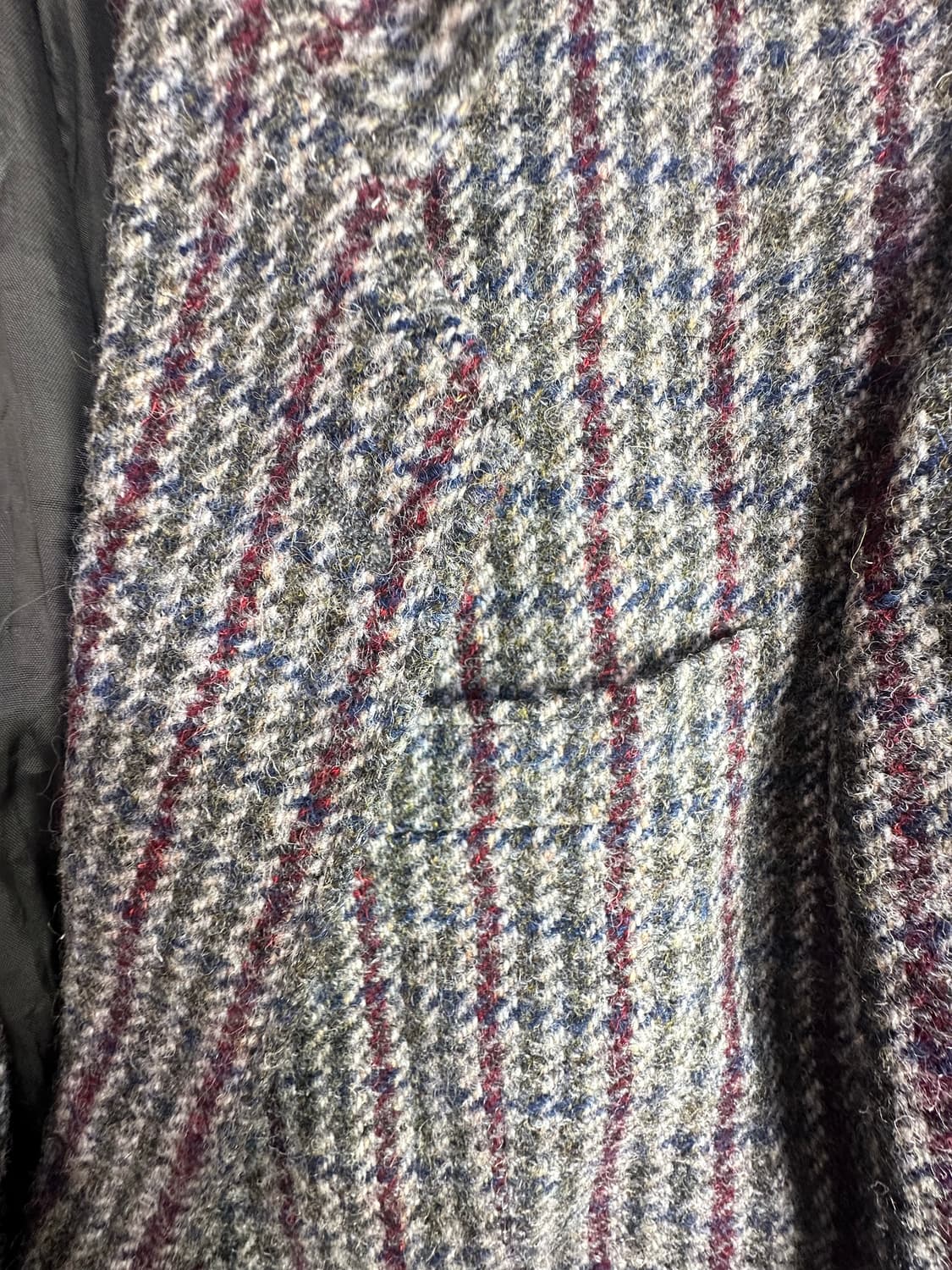  해리스 트위드 헤링본 자켓 상품이미지3