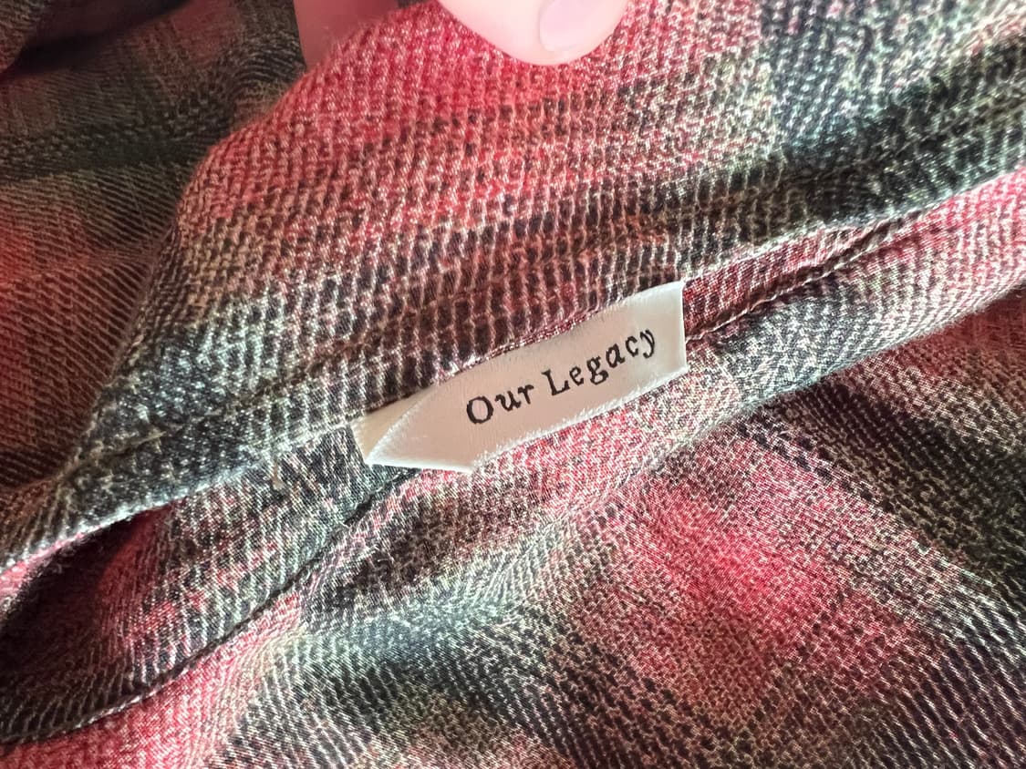 아워레가시 버로우드 럼버 셔츠 48 상품이미지3