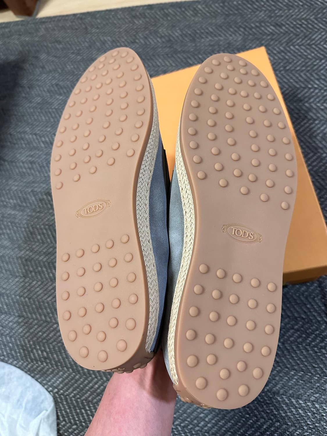 토즈 TODS / 스웨이드 로퍼 UK 9 사이즈(한국사이즈 280) 상품이미지7