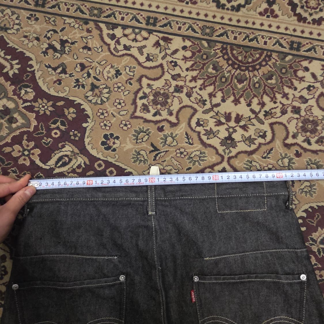 리바이스 엔지니어드진 32사이즈 생지 블랙진 흑청 상품이미지5