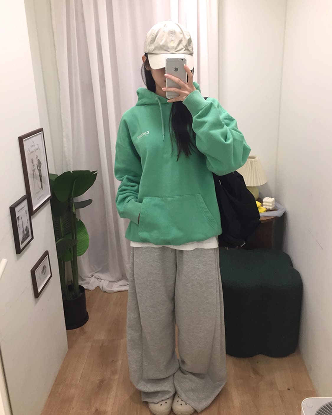 공용 커버낫 오버핏 후드티 상품이미지1