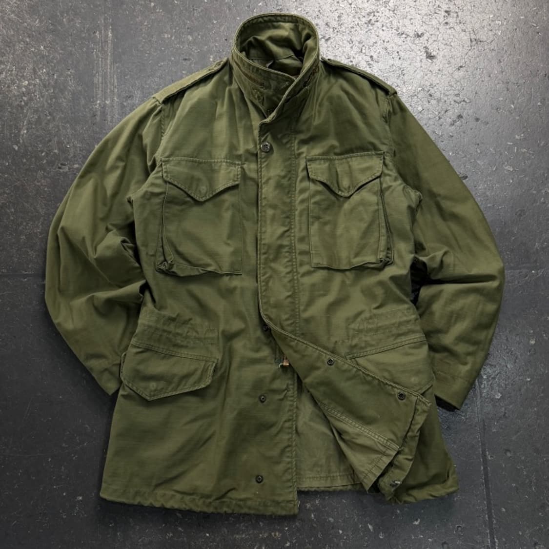 알파인더스트리 70s 미군 오리지날 M-65 필드 자켓 상품이미지1