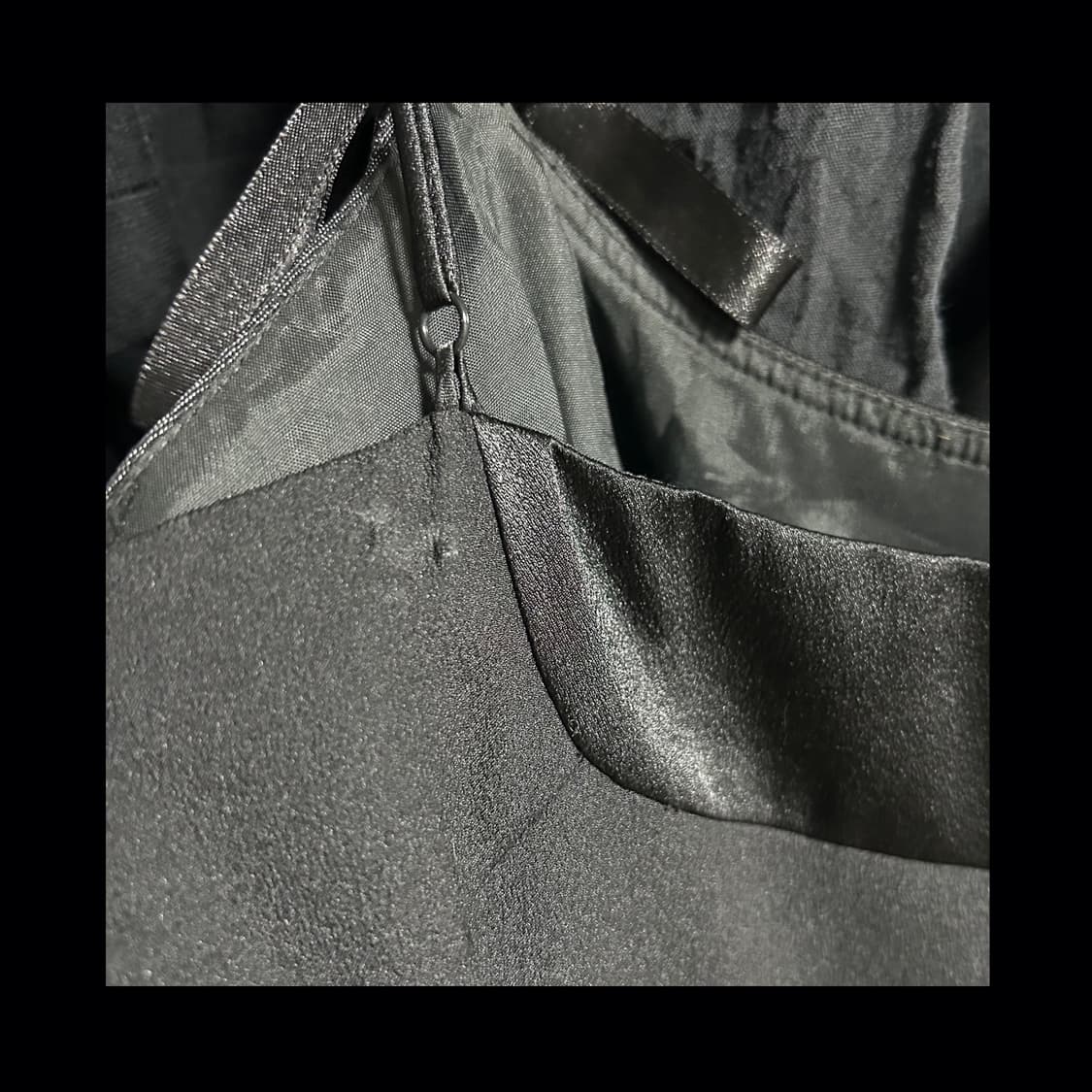 빈티지 챠콜 민소매 스트랩 원피스 상품이미지5