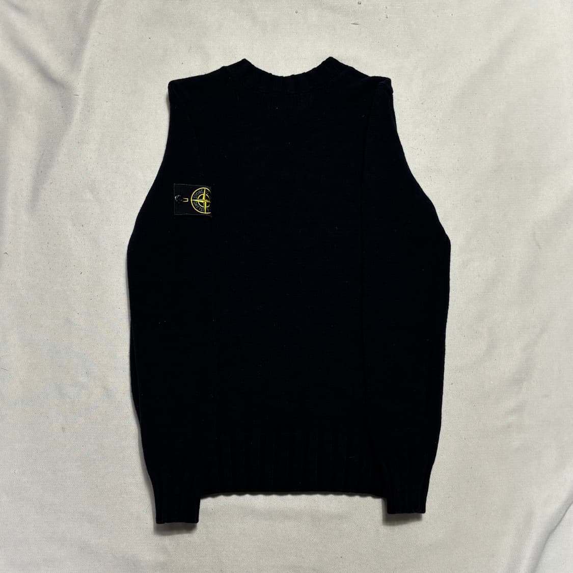 M 스톤아일랜드 여성용 네이비 코튼 니트 상품이미지3