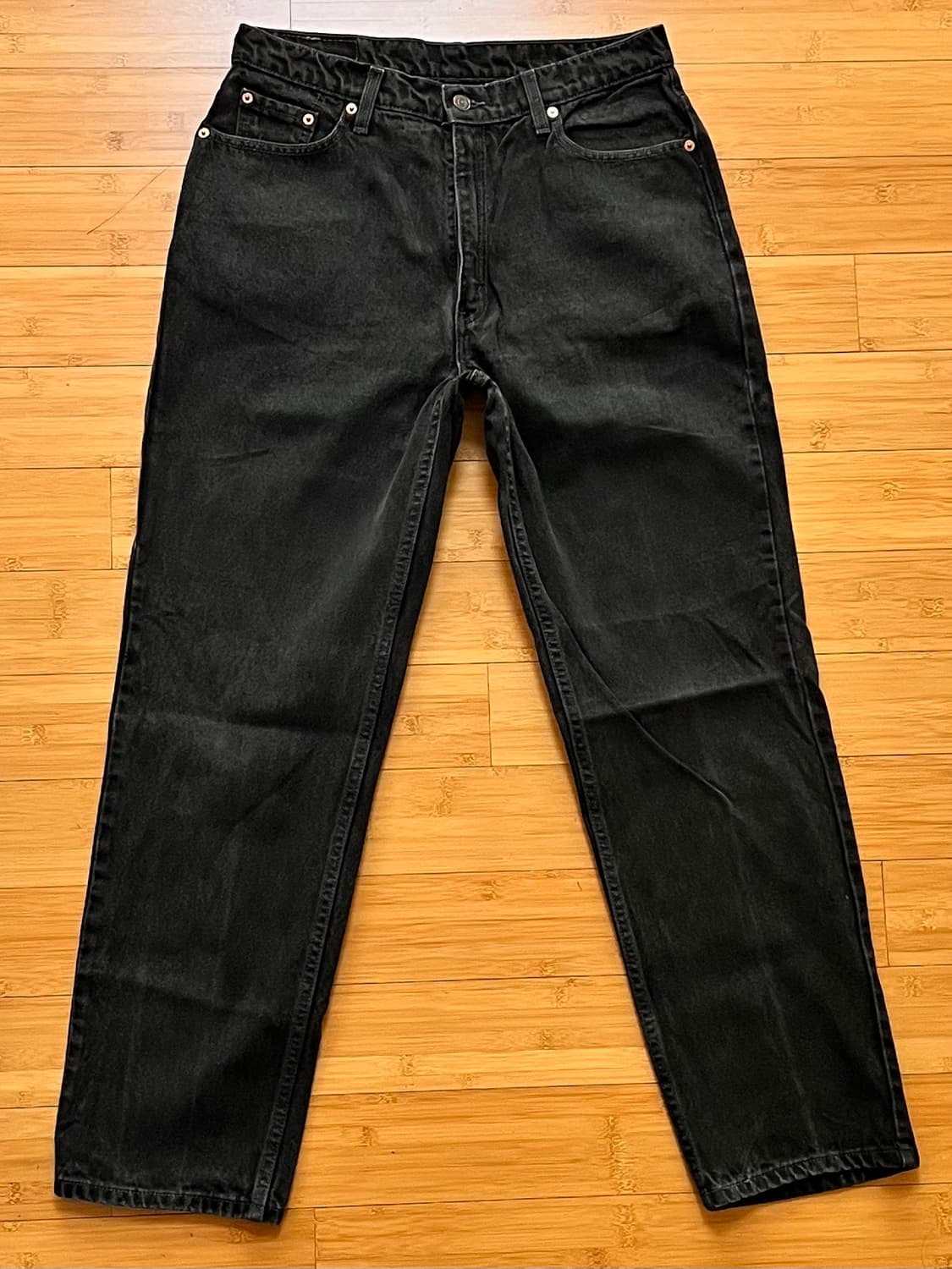 리바이스 512 블랙진 데님팬츠 W L M 상품이미지2