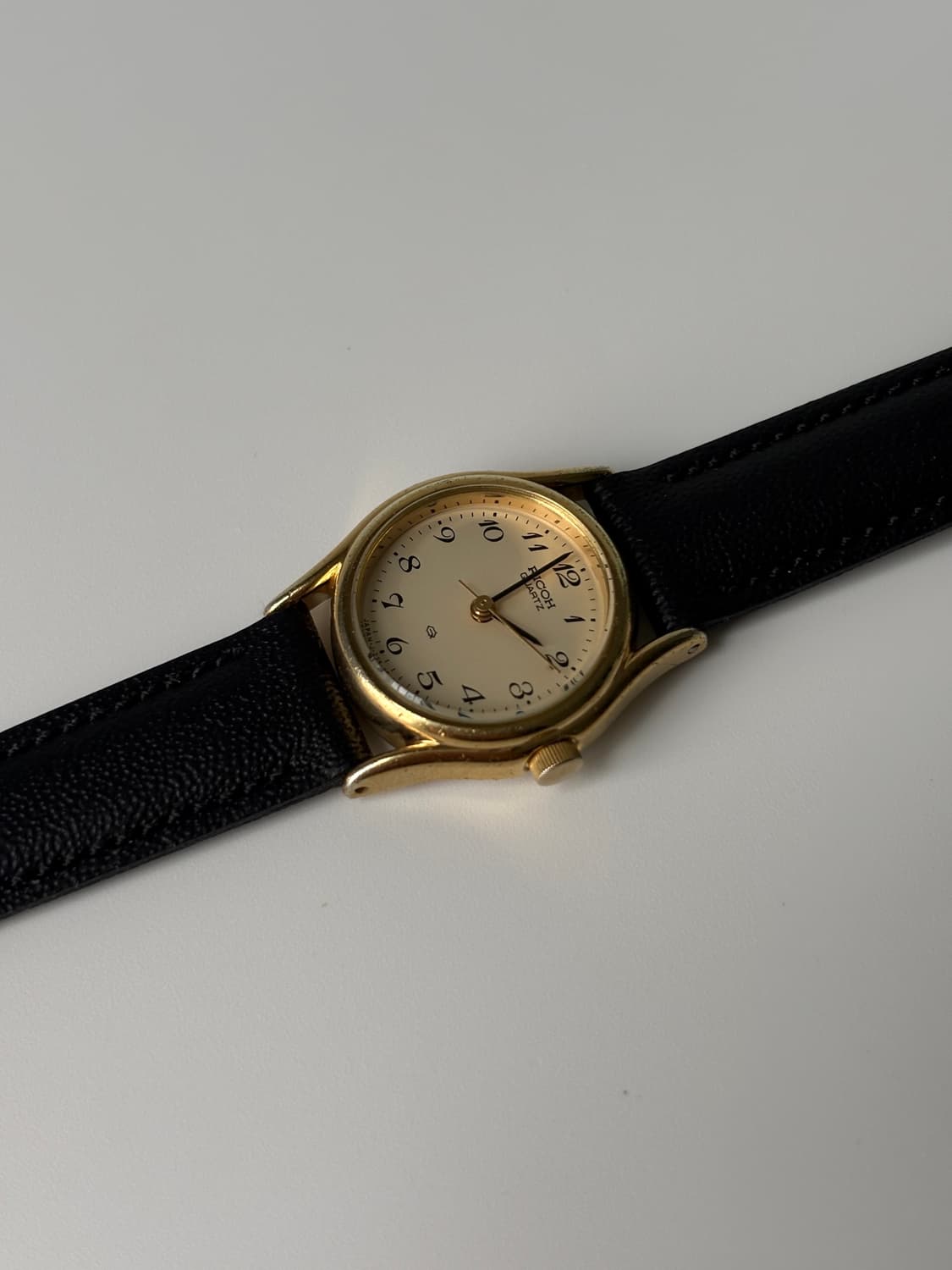 1980s Gold Arabic Index Ladies Riquartz 상품이미지4